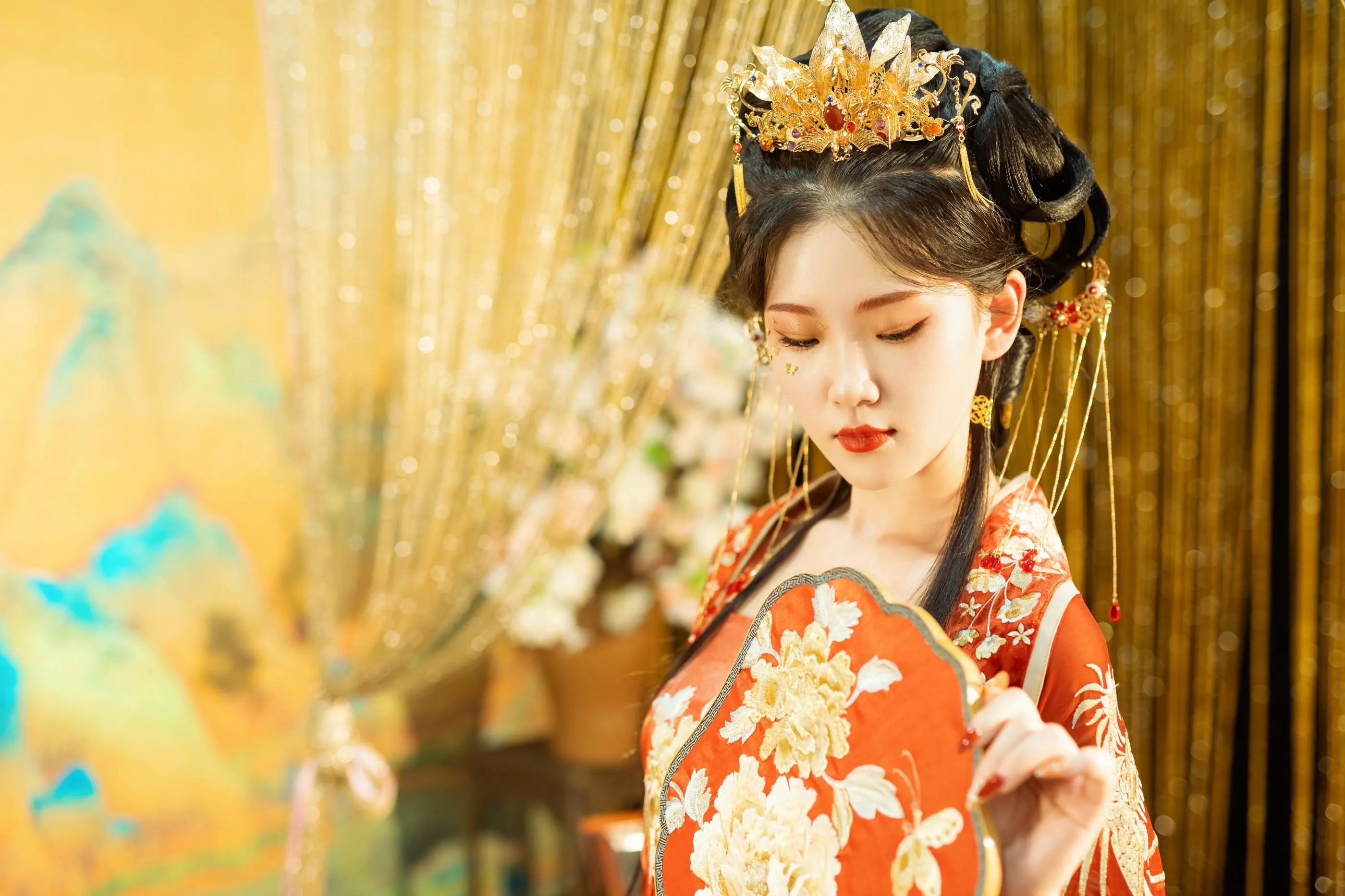 [YITUYU艺图语]2022.09.05 红衣娘子 相望回首喵喵喵 [48P]插图7